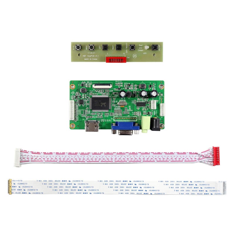 VSDISPLAY VGA Board for 1366x768 11.6inch 13.3in 14" 15.6" LP156WHU B156XTN04 NT156WHM N156BGE 30Pin EDP LCD Screen - Image 2